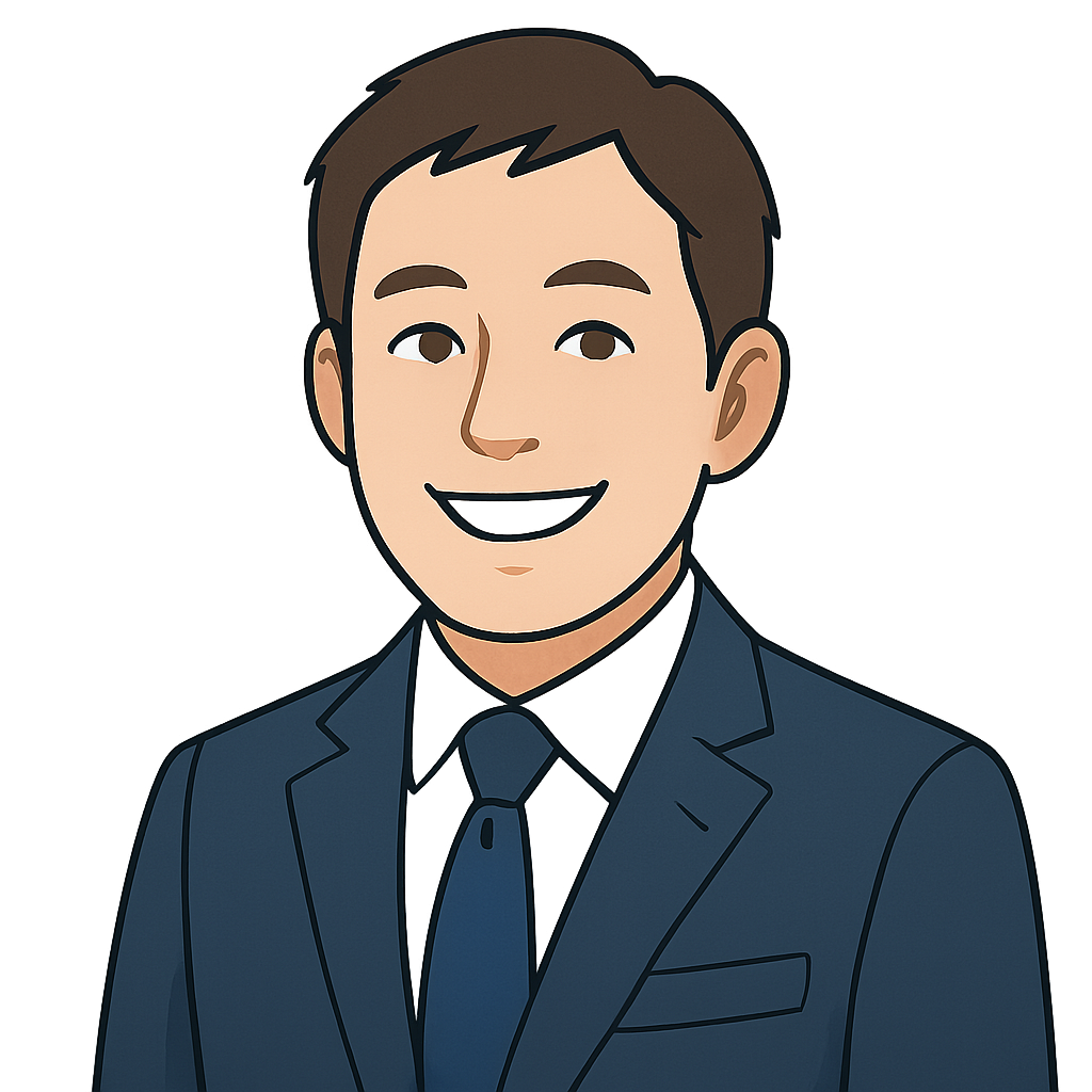 荻島　晶のプロフィールイラスト